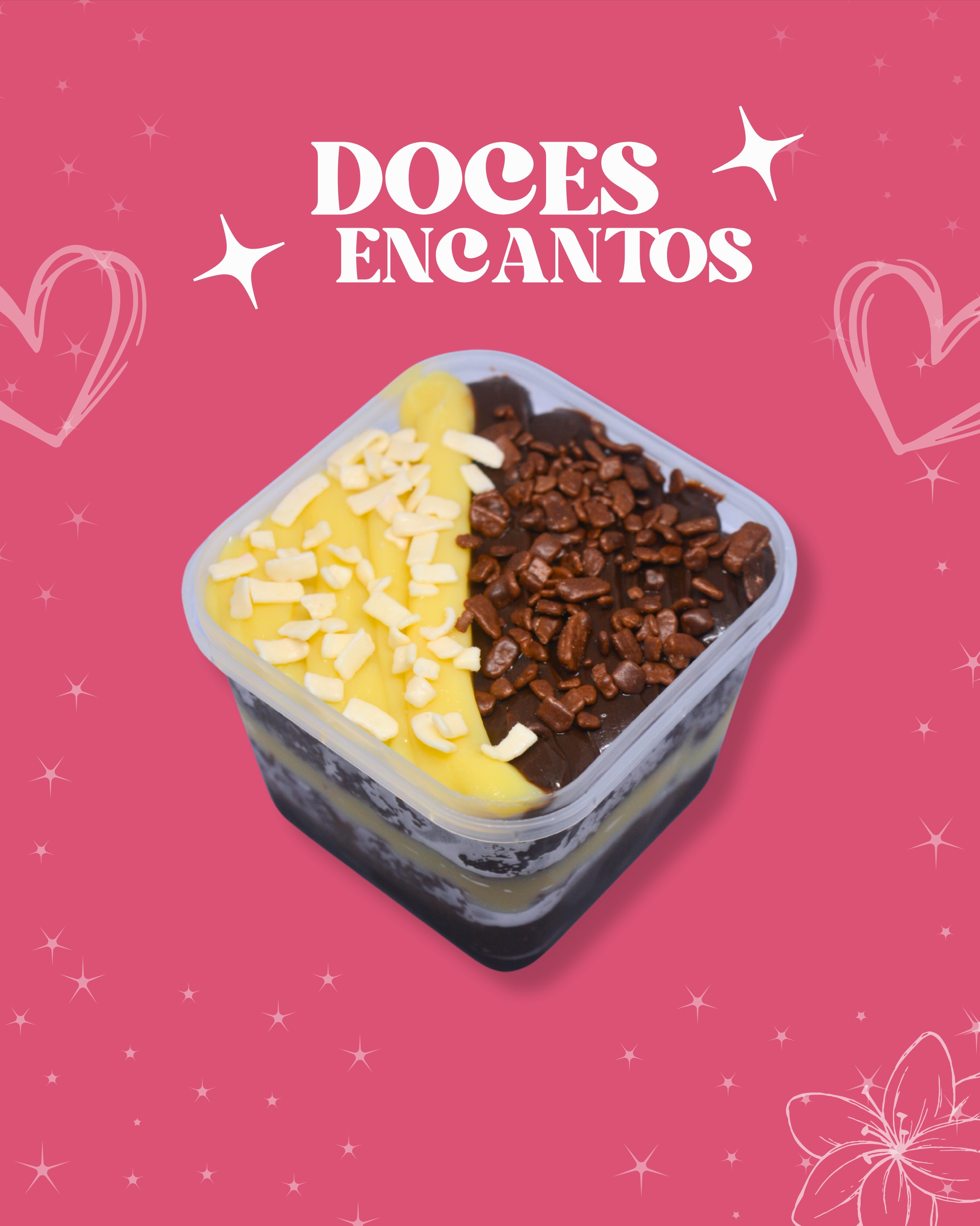Bolo de chocolate artesanal feito por confeitaria em Realengo RJ